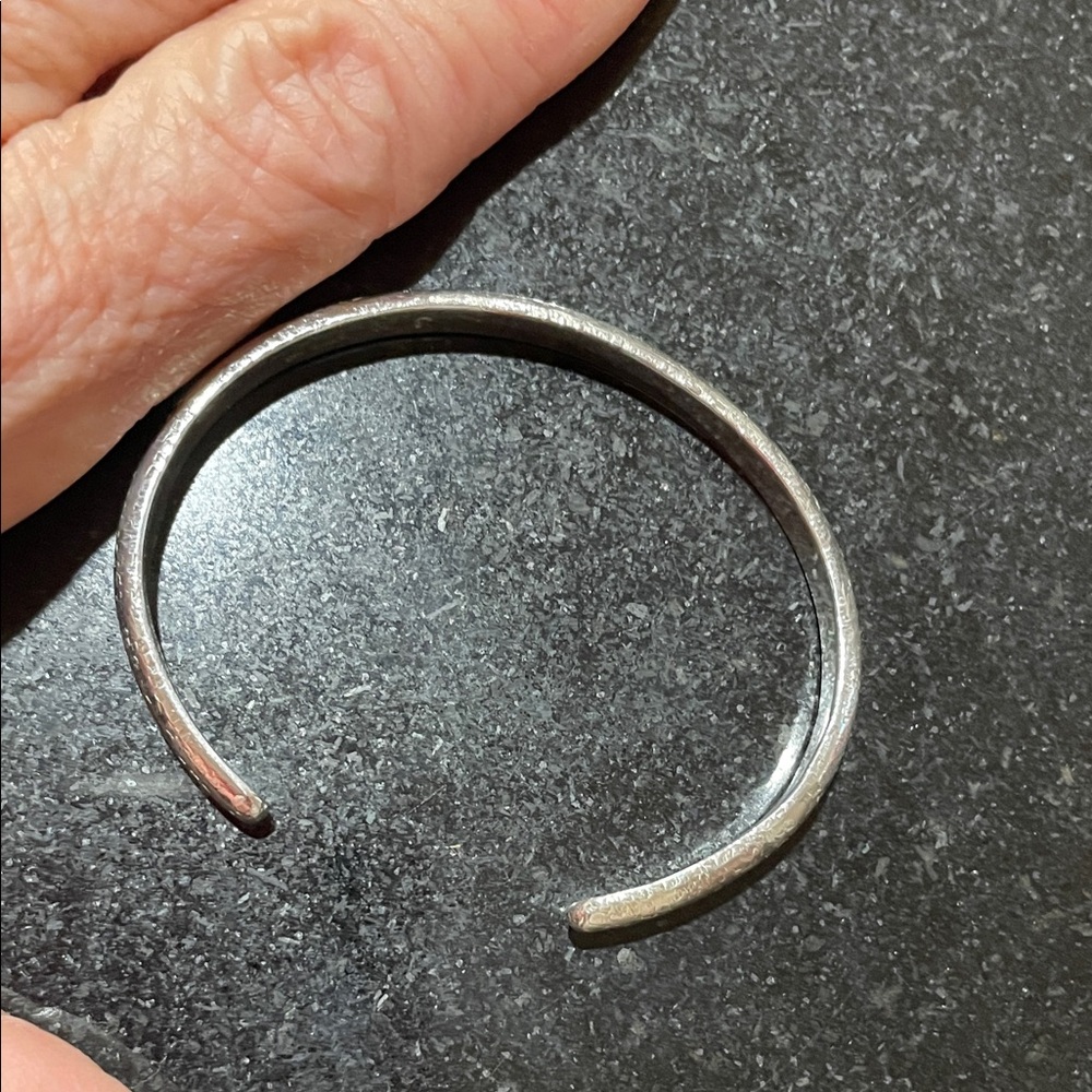 Stamped Silver Women’s Sterling Silver Cuff Bracelet